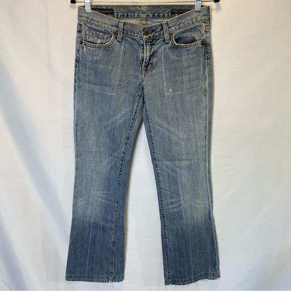 Vintage Citizens of Humanity Kelly #001 Low Waist Bootcut Denim Jeans Size 27 - Picture 1 of 14